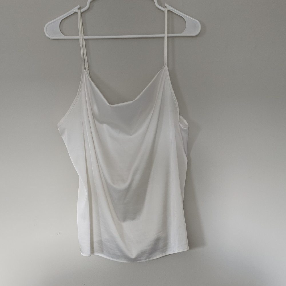 Chic White Camisole Top